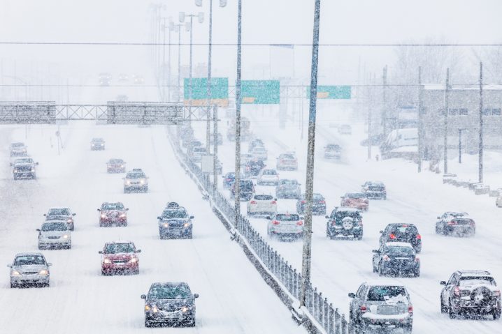 バンクーバーsnowdayの交通事情